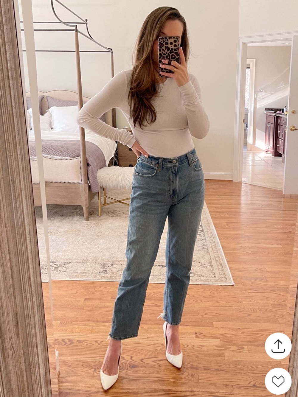 NWT • A&F High-rise Jeans
